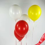 Маленькое фото 1: Композиция из 5 шаров с гелием, 30 см, вар. 24
