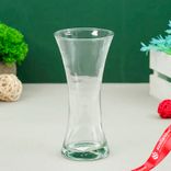 Маленькое фото 1: Ваза «Весна», 18/2, 18х9 см, 0,38 л, прозрачная