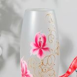 Маленькое фото 3: Ваза Flora «Золотой вьюн», d=7.5 см, h=26х10 см