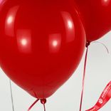 Маленькое фото 5: Композиция из 3 шаров с гелием, 30 см, красный, розовый