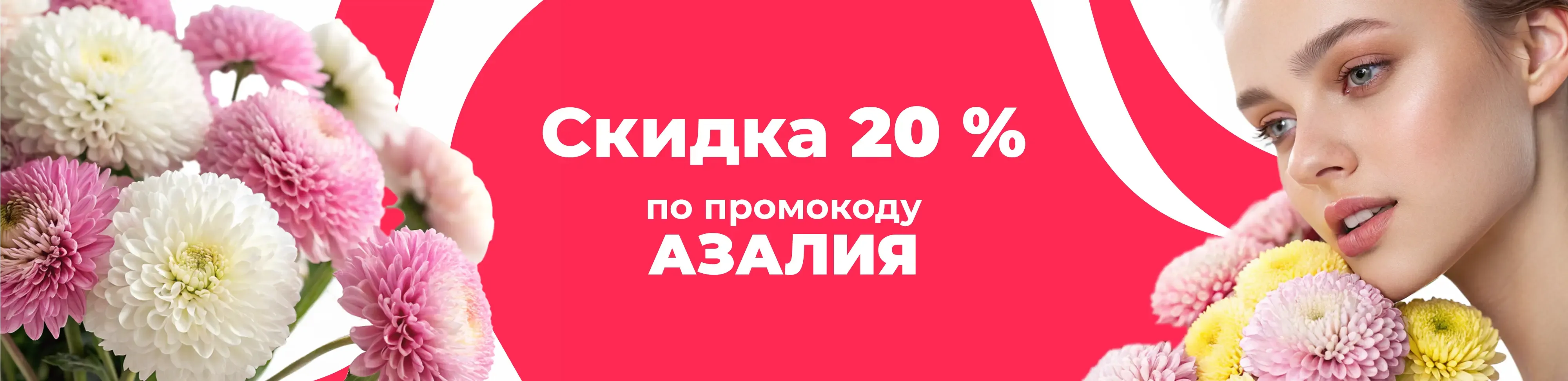 Баннер для рубрики: Хризантемы шаровидные