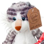 Маленькое фото 4: Игрушка «Кот», 20 см, серый
