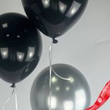 Маленькое фото 3: Композиция из 3 шаров с гелием, 30 см, вар. 13