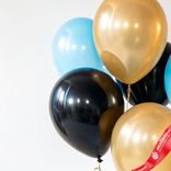 Маленькое фото 4: Композиция из 7 шаров с гелием, 30 см, вар.14