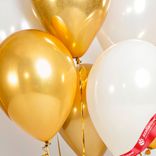 Маленькое фото 5: Композиция из 7 шаров с гелием, 30 см, вар.17