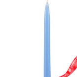 Маленькое фото 2: Свеча «Столовая», 6 часов, H 24 см x D 2 см, голубой