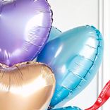 Маленькое фото 5: Композиция из 7 шаров с гелием «Сердца»