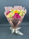 Фото флориста 6: Кустовые розы микс «Девушке», 9 шт