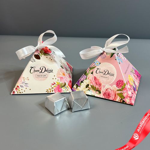 Фото 4: Набор конфет Choco Delicia горький шоколад «Фисташковый крем», 120гр.