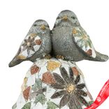 Маленькое фото 3: Сувенир «Птички на грибе» (керамика), H40x22х19см, серый