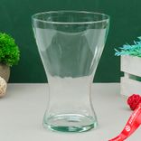 Маленькое фото 1: Ваза «Вамп-Х», большая, 20х13,5 см, 1,26 л, прозрачная