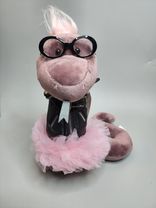Фото флориста 1: Игрушка «м/н Змея Рокси», 25 см, розовый