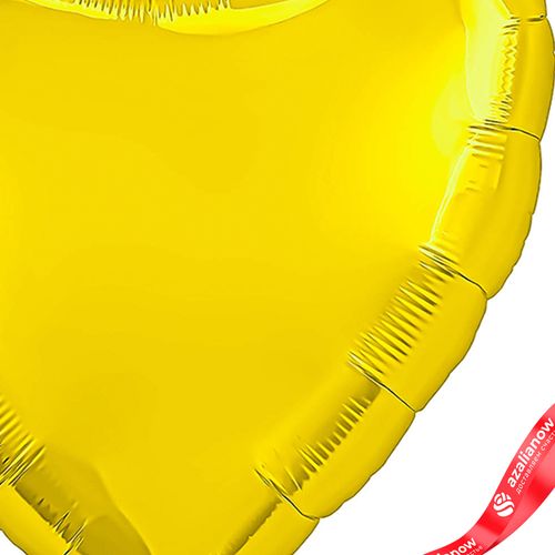 Фото 3: Шар с гелием «Сердце», 48 см, золото