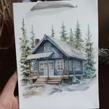 Фото флориста 1: Пакет подарочный (бумага), 18х24х8см, в асс., вид 9