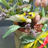 Маленькое фото 5: Композиция «Птички в гнезде»