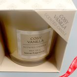 Маленькое фото 5: Свеча в стакане «Cosy Vanilla» ароматическая (стекло), H7,5хD7см