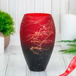 Маленькое фото 1: Ваза «Паутинка-1», малая, d-6,5 см, 16х10 см, 0,7 л