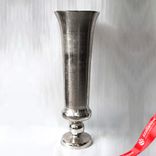 Маленькое фото 1: Ваза «Металл», 23 см x 70 см, серебряный