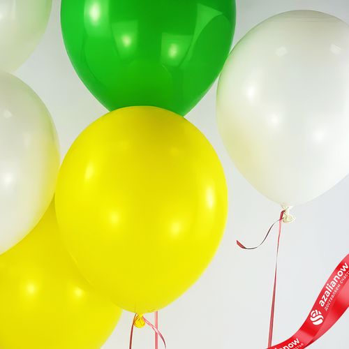 Фото 3: Композиция из 6 шаров с гелием, 30 см, вар. 4