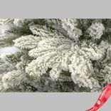 Маленькое фото 2: Ель искусственная заснеженная Ленинградская (PVC+PE), 2,1м, белый