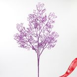 Маленькое фото 1: Ветка декоративная с глиттером, 91см, сиреневый