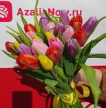 Фото флориста 2: 25 весенних тюльпанов