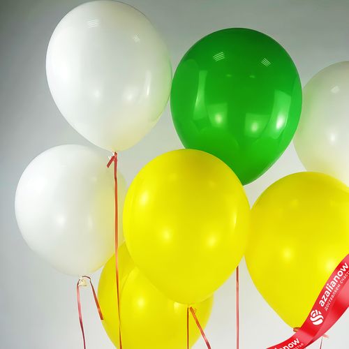 Фото 2: Композиция из 7 шаров с гелием, 30 см, вар. 26