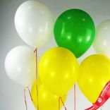 Маленькое фото 2: Композиция из 7 шаров с гелием, 30 см, вар. 26