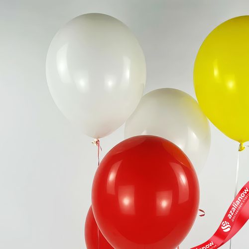 Фото 2: Композиция из 5 шаров с гелием, 30 см, вар. 24