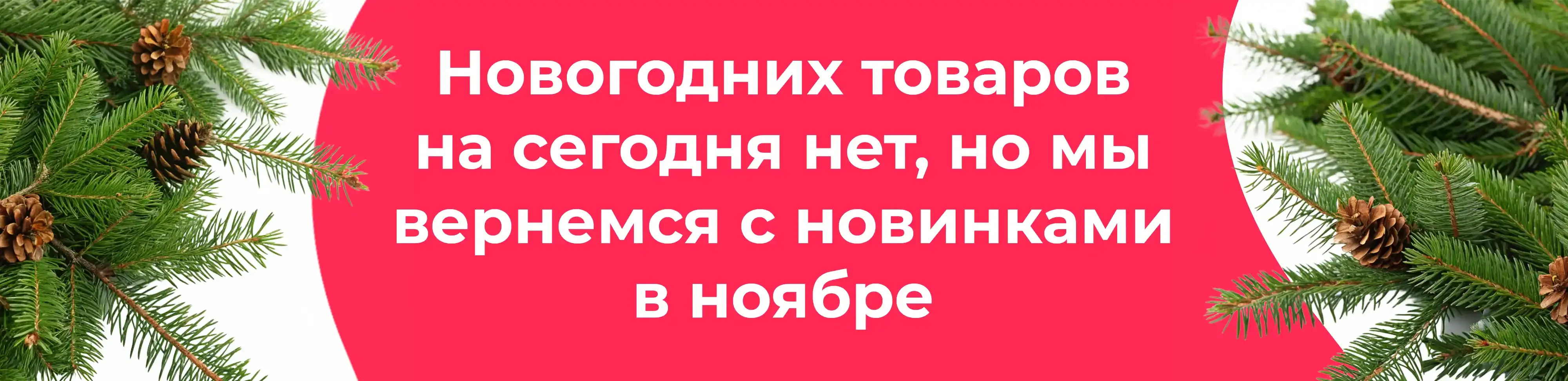Баннер для рубрики: Новогодние еловые ветки