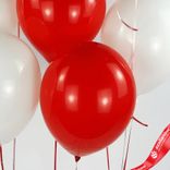 Маленькое фото 5: Композиция из 8 шаров с гелием, 30 см, вар. 2
