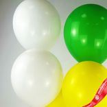 Маленькое фото 4: Композиция из 6 шаров с гелием, 30 см, вар. 4