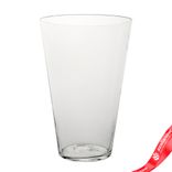 Маленькое фото 1: Ваза «Подсвечник Тило», стекло, 23 см x 34 см, прозрачный