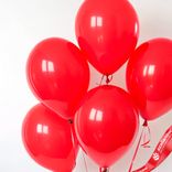 Маленькое фото 2: Композиция из 5 шаров с гелием, 30 см