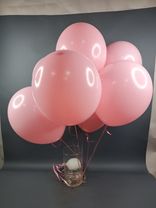 Фото флориста 1: Композиция из 7 шаров с гелием, 30 см, розовый