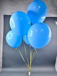 Фото флориста 5: Шар с гелием, 30 см, небесно-голубой, пастель
