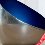 Маленькое фото 4: Ваза «Серебро/кобальт», d-19 см, h-17 см