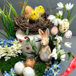Маленькое фото 5: Композиция «Секрет пасхального зайца»