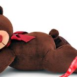 Маленькое фото 3: Игрушка «Мишка Choco лежебока в подарочной коробке», 20 см, коричневый
