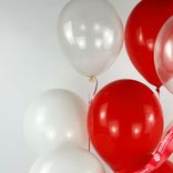 Маленькое фото 4: Композиция из 8 шаров с гелием, 30 см, вар. 2