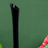 Маленькое фото 4: Ваза «Пять вечеров», черная глянцевая, фристайл, d-2.5 см, 30х9 см, 0.15 л