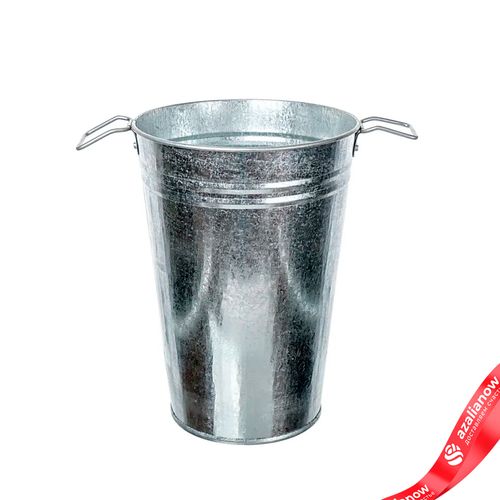 Ваза с ручками «Металл», 21 см x 30 см, серый