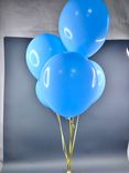 Фото флориста 2: Шар с гелием, 30 см, небесно-голубой, пастель