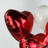 Маленькое фото 4: Композиция из 4 шаров с гелием «Ты лучшее в жизни», вар. 5