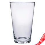 Маленькое фото 1: Ваза «Коническая», стекло, 12 см x 19 см, прозрачный