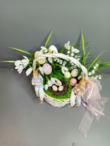 Фото флориста 1: Композиция Зайчиха в наушниках