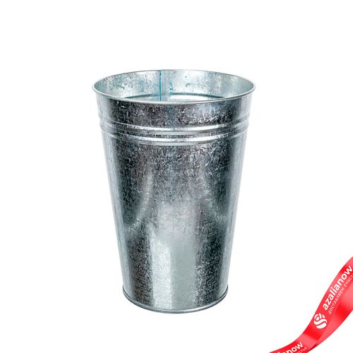 Ваза «Металл», 21 см x 30 см, серый