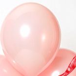 Маленькое фото 5: Композиция из 3 шаров с гелием, 30 см, светло-розовый, пастель