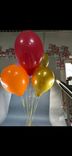 Фото флориста 1: Композиция из 7 шаров с гелием, 30 см, вар.5