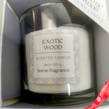 Маленькое фото 3: Свеча в стакане «Exotic Wood» ароматическая (стекло), H7,5хD7см